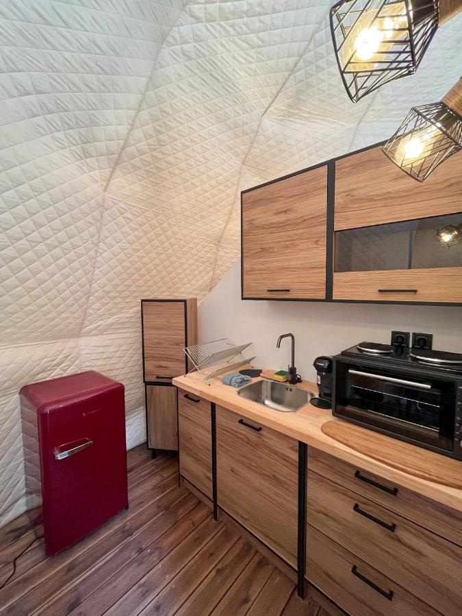 Manna Gea Glamping Domes Hotel Vonitsa Exterior foto