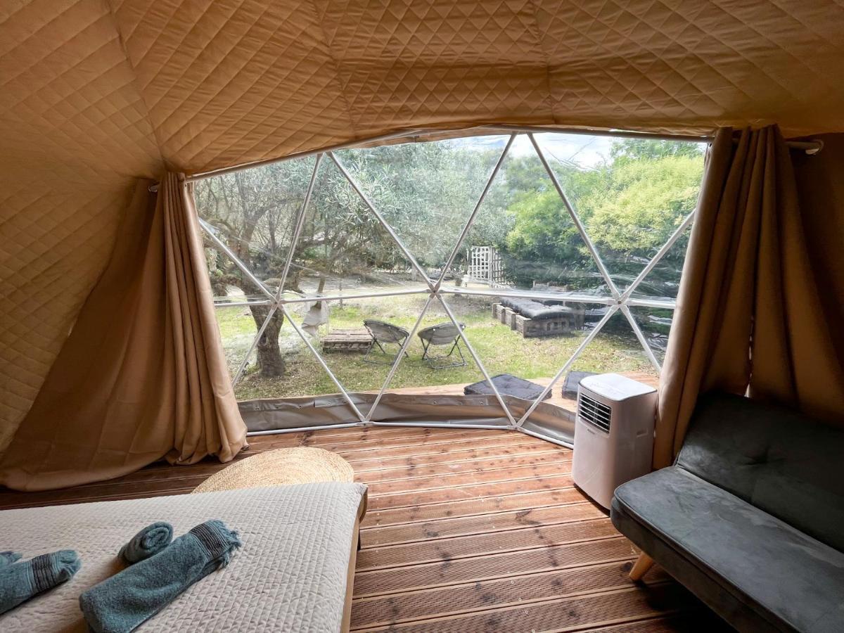 Manna Gea Glamping Domes Hotel Vonitsa Exterior foto