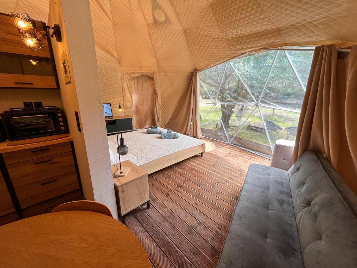 Manna Gea Glamping Domes Hotel Vonitsa Exterior foto