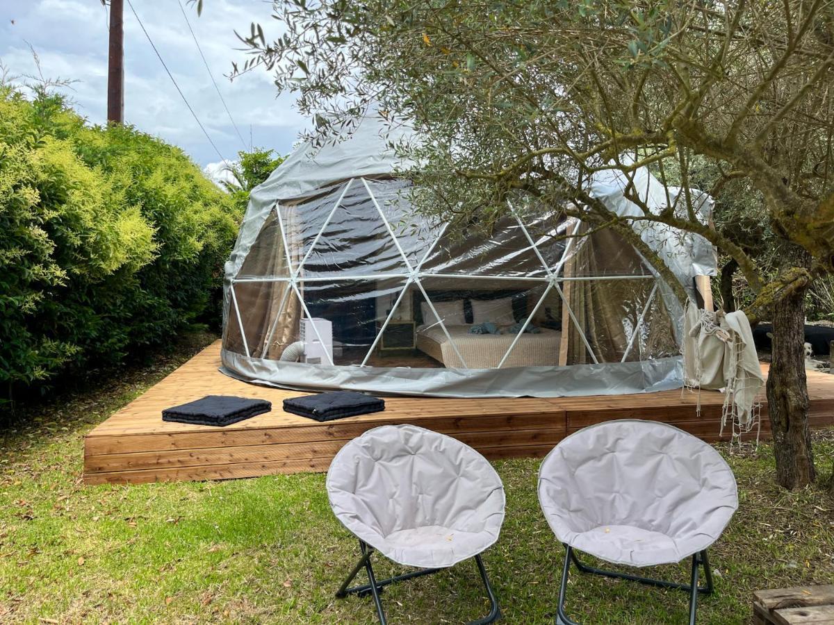 Manna Gea Glamping Domes Hotel Vonitsa Exterior foto